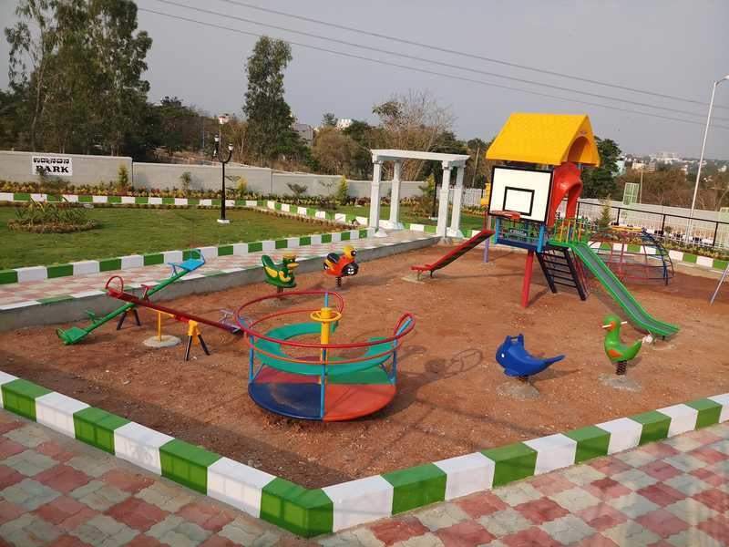  nuthan residential layout Children's play area