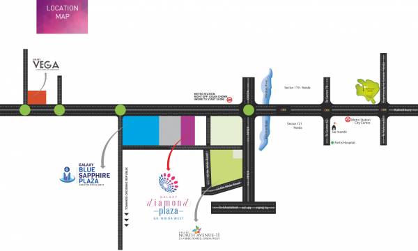 Images for Location Plan of Galaxy Diamond Plaza