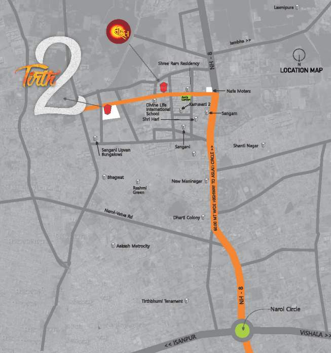 Images for Location Plan of Tirth Tirth 2