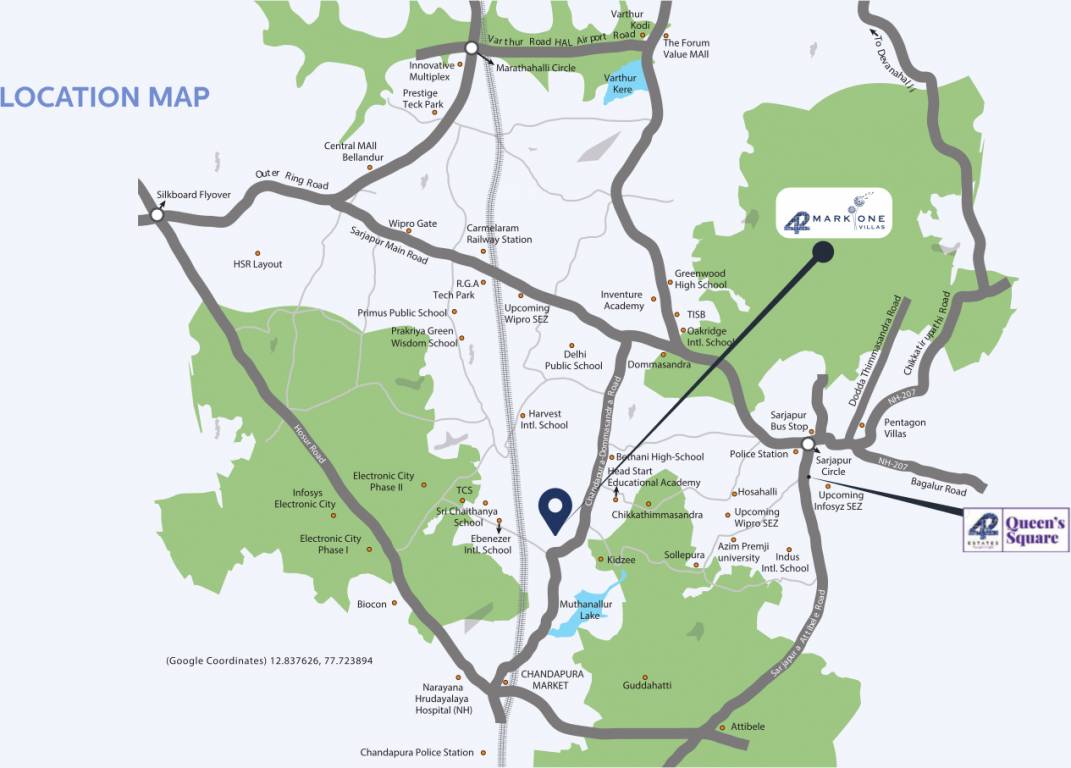  42 markone Images for locationPlan