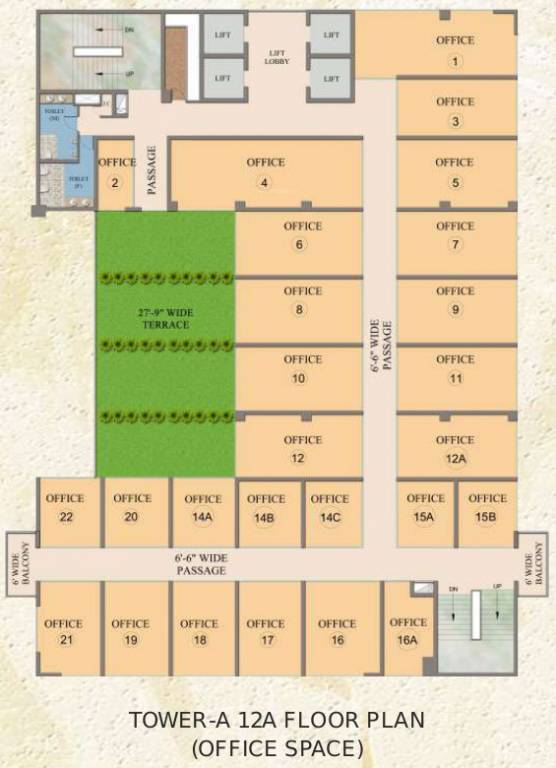 Images for Cluster Plan of Blue Sqaure Spectrum At Metro Phase 1