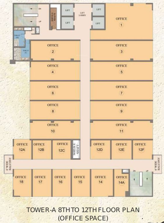 Images for Cluster Plan of Blue Sqaure Spectrum At Metro Phase 1