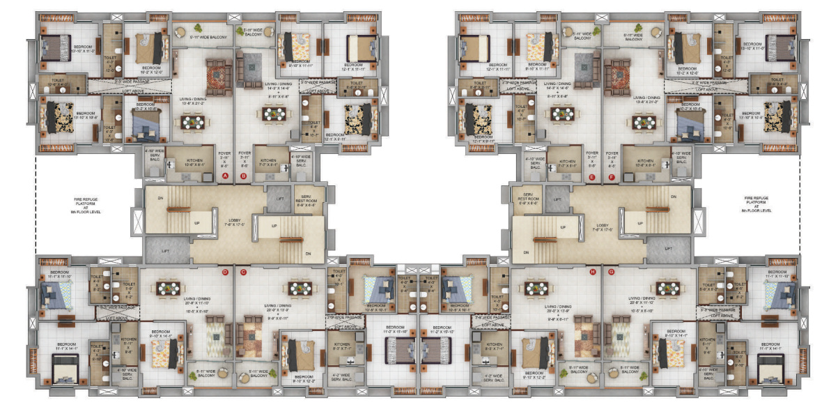  urvan 1 Cluster Plan