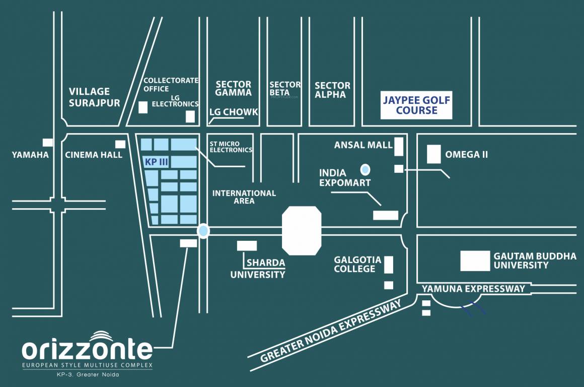 Images for Location Plan of Horizon Orizzonte
