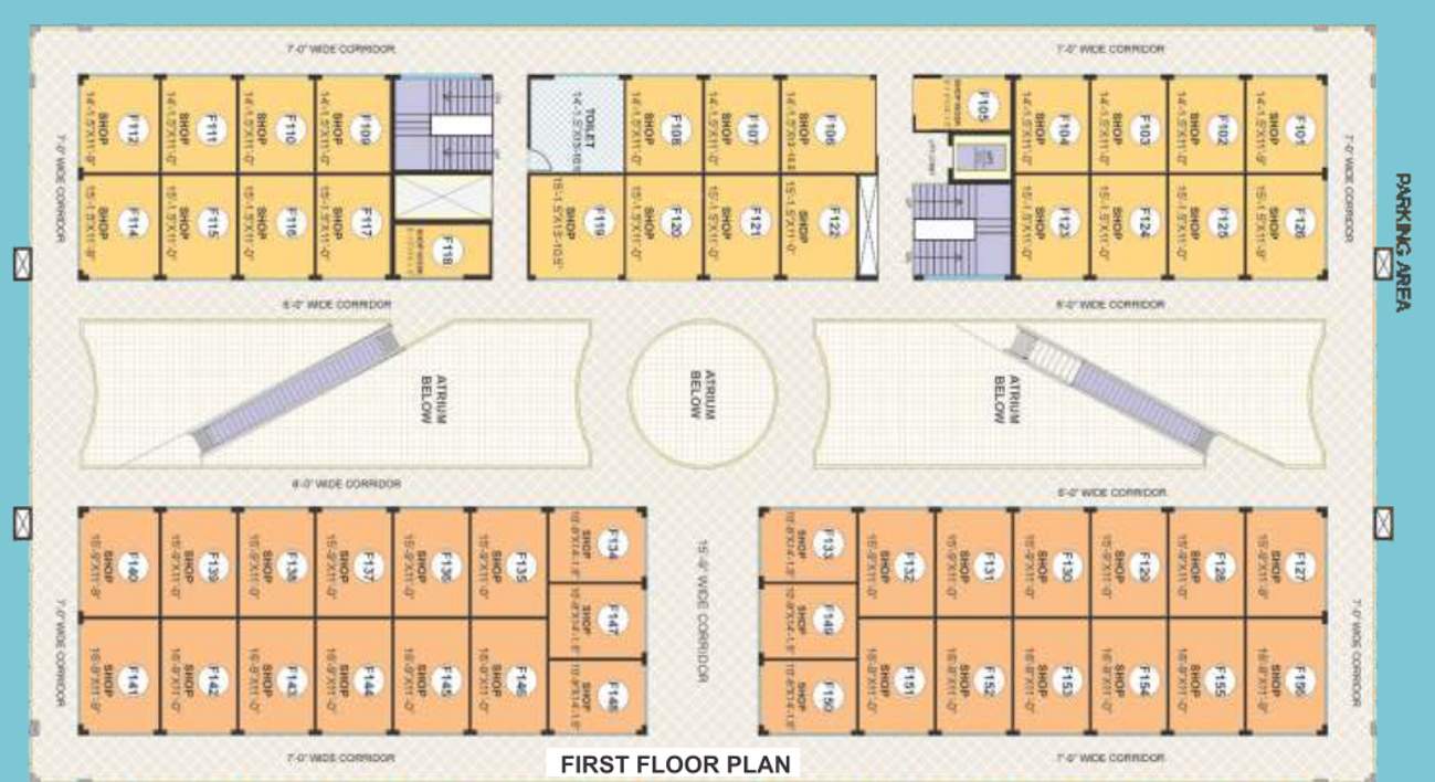 city plaza City Plaza Cluster Plan For 1st Floor