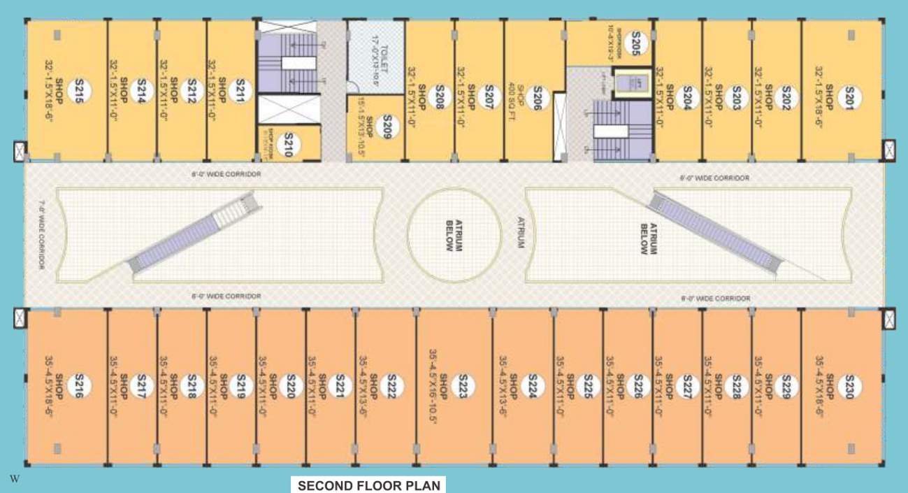city plaza City Plaza Cluster Plan For 2nd Floor