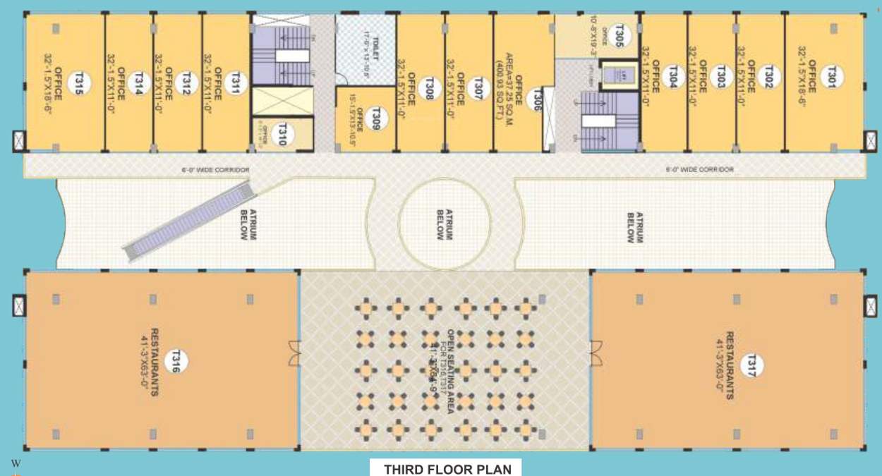 city plaza City Plaza Cluster Plan For 3rd Floor