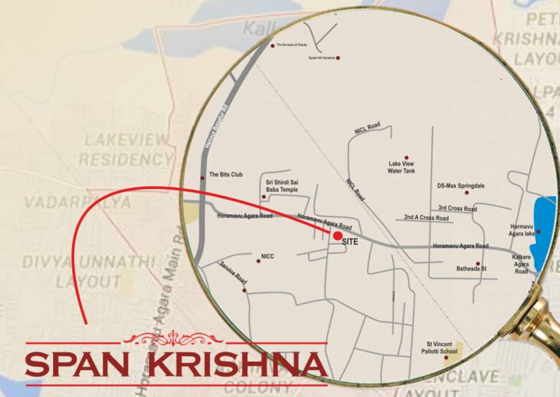 Images for Location Plan of Span Span Krishna