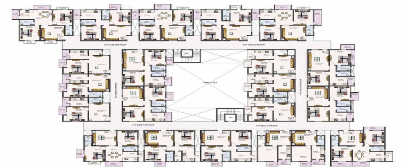  seasons avenue Cluster Plan