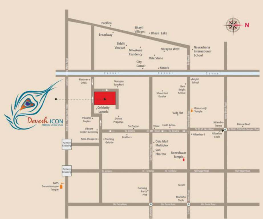  devesh icon Location Plan
