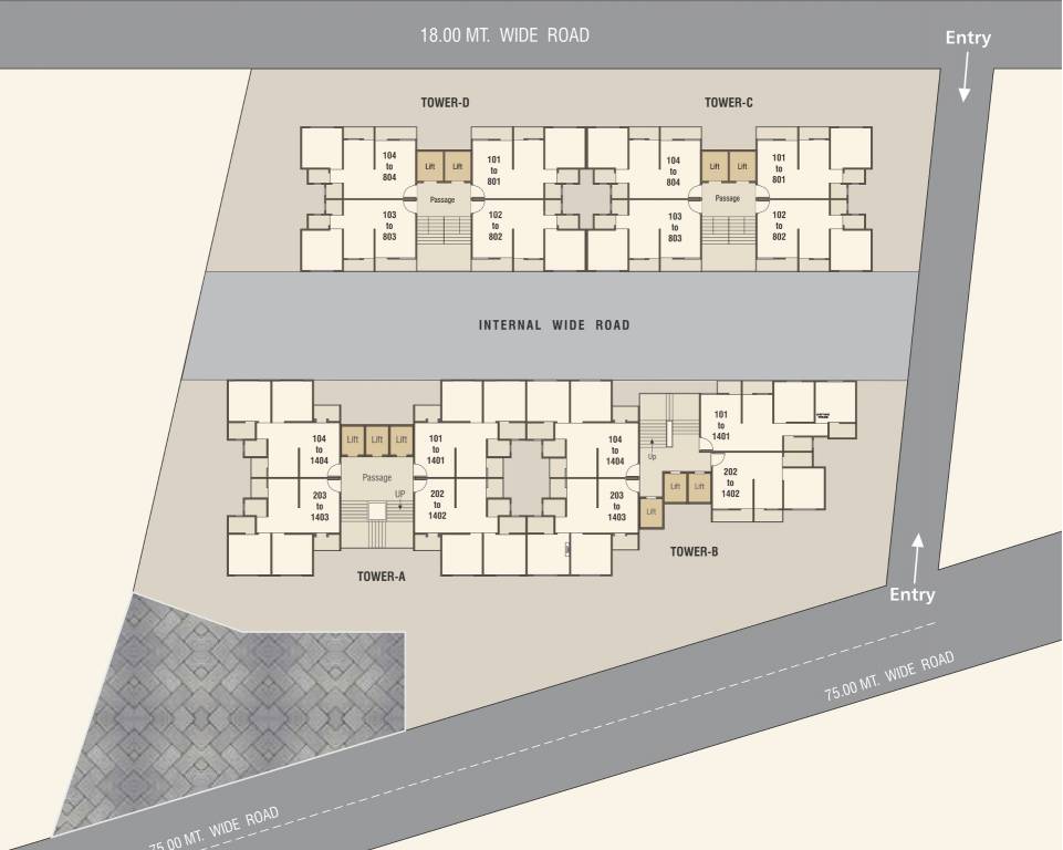 Images for Layout Plan of Devesh Iconic