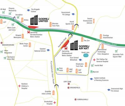 Images for Location Plan of Godrej Air Nxt