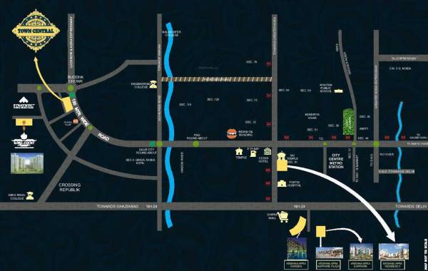 Images for Location Plan of PKS Town Central Phase I Images for Location Plan of PKS Town Central Phase I