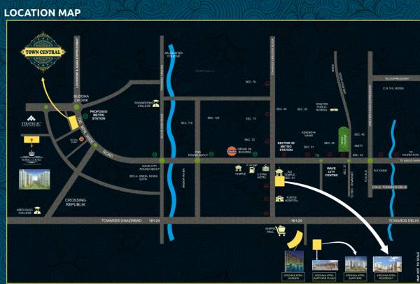  town-central-phase-ii Location Plan