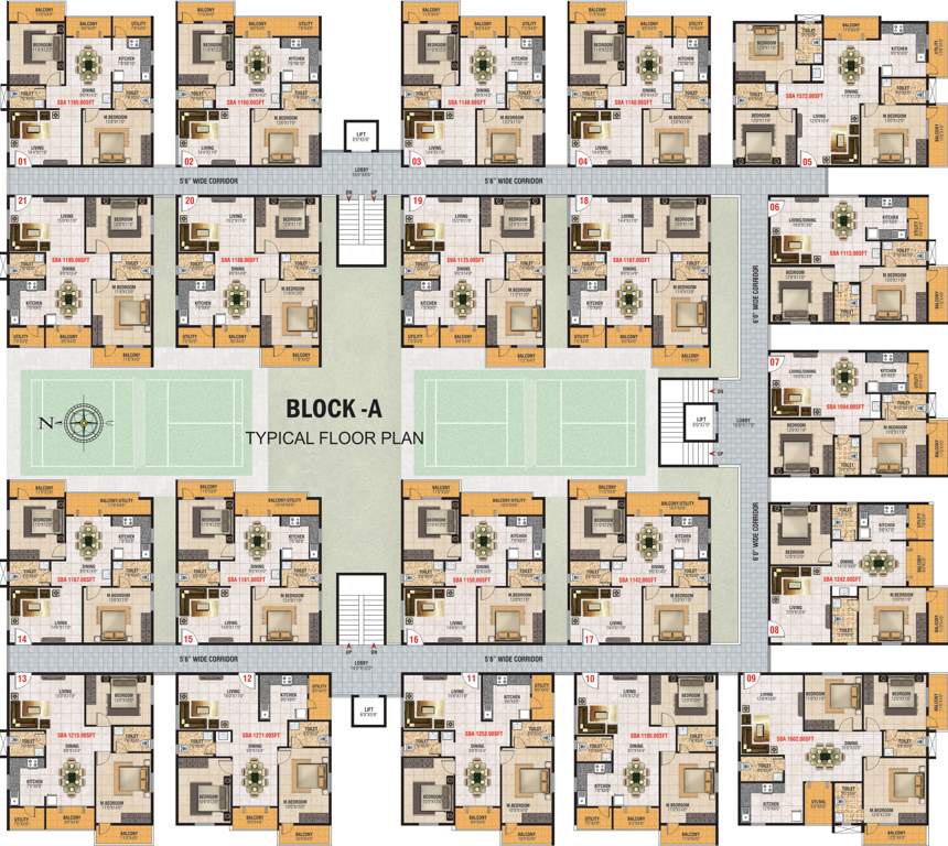  paradise Images for Cluster Plan of Jayani Paradise