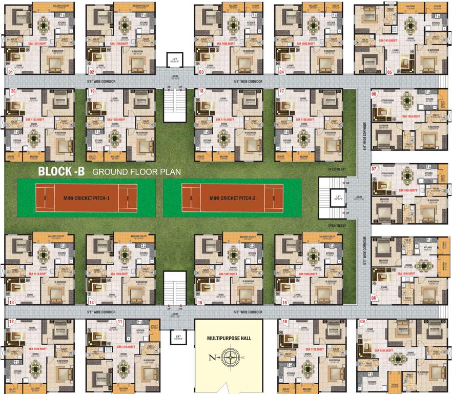  paradise Images for Cluster Plan of Jayani Paradise
