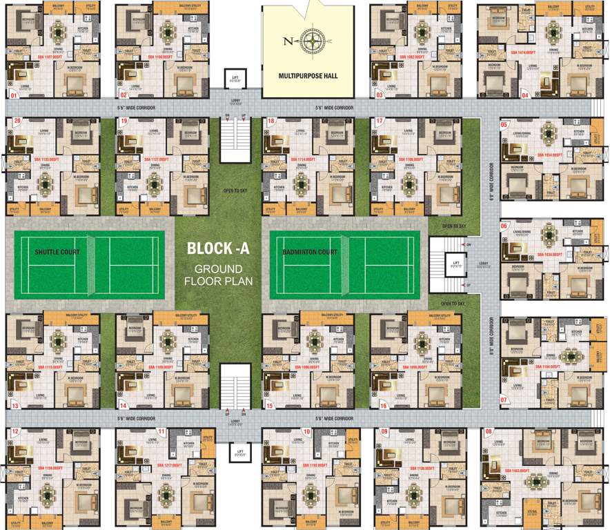  paradise Images for Cluster Plan of Jayani Paradise