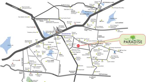  paradise Images for Location Plan of Jayani Paradise