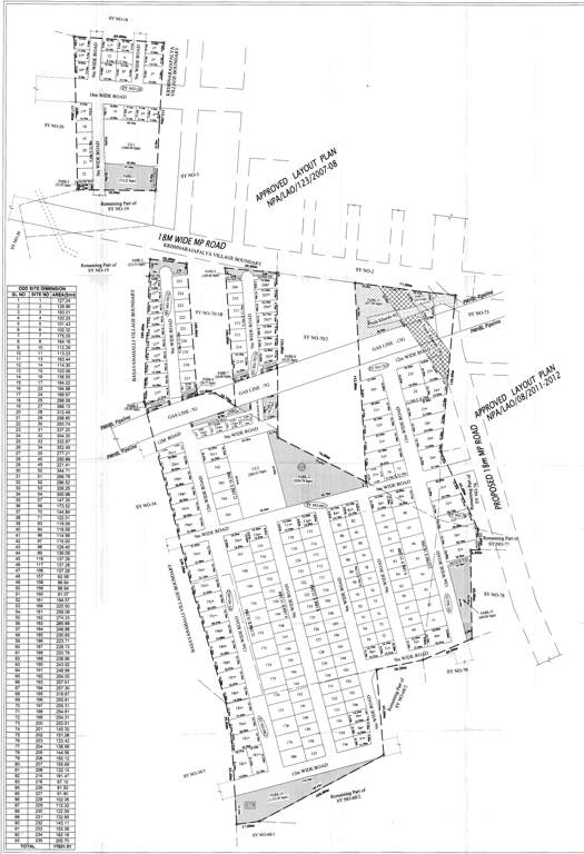 Images for Layout Plan of SRS M S R Green City Phase II