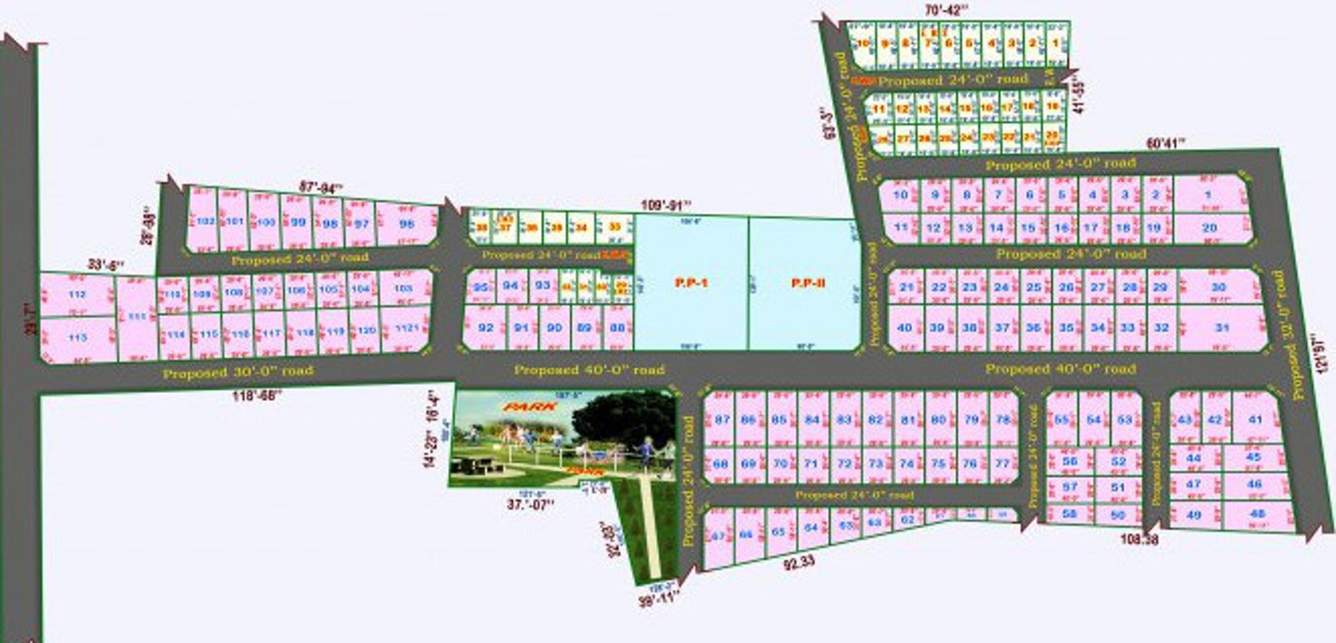 Images for Layout Plan of Right Choice S P Thirumal Nagar