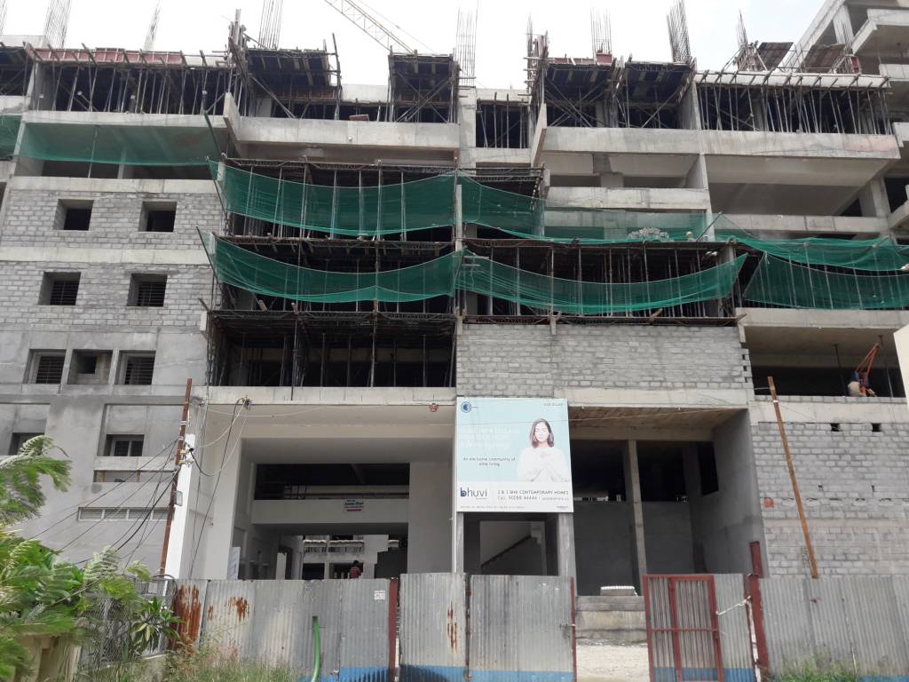  bhuvi by amsha A Construction Status Oct 21