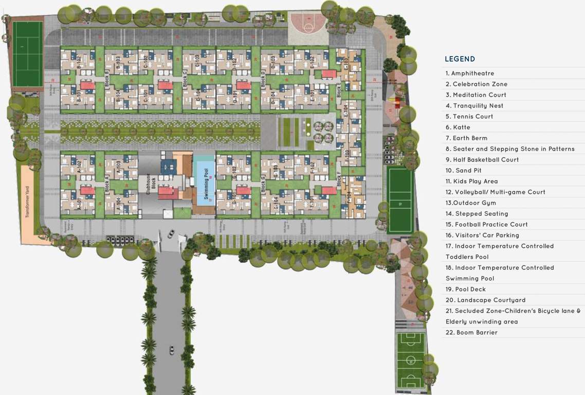  bhuvi by amsha Images for Layout Plan of Amsha Bhuvi By Amsha