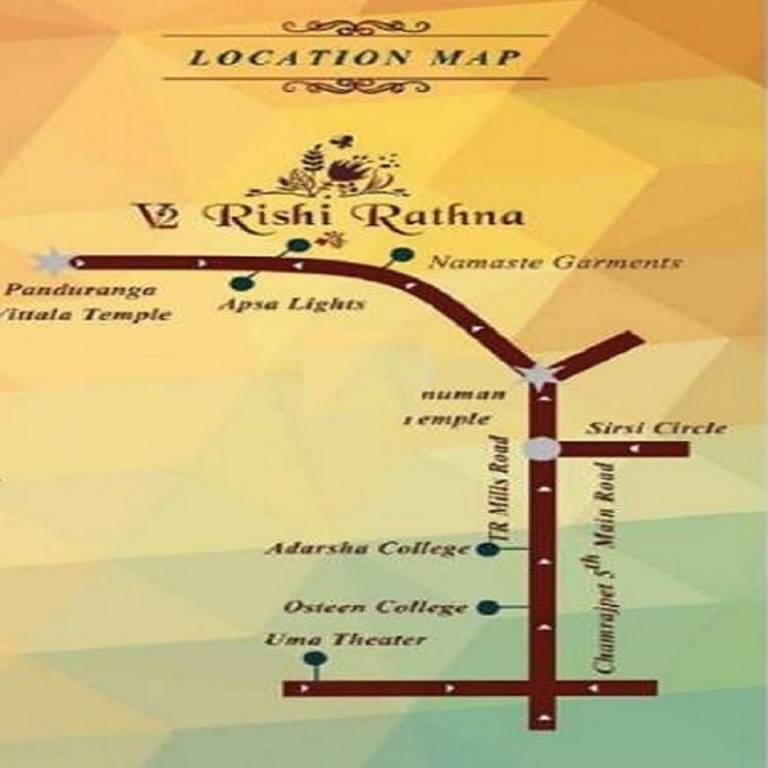  rishi rathna Location Plan