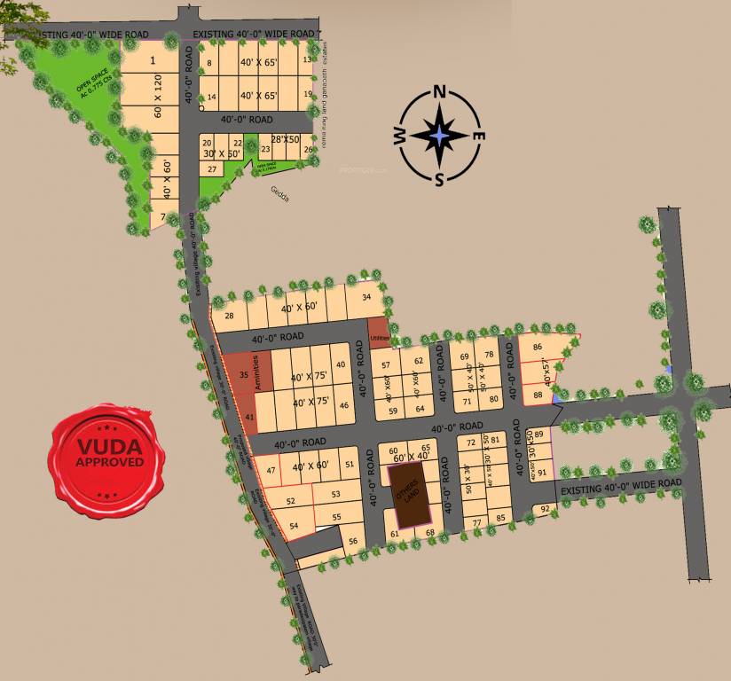 Images for Layout Plan of KRR Vinayagar Estates