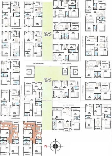 Images for Cluster Plan of KRR Lakshmi Vishnu Nivas