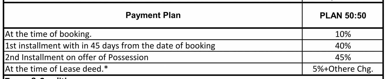 greenarch-retail-shops Construction Linked Payment (CLP) Payment Plan