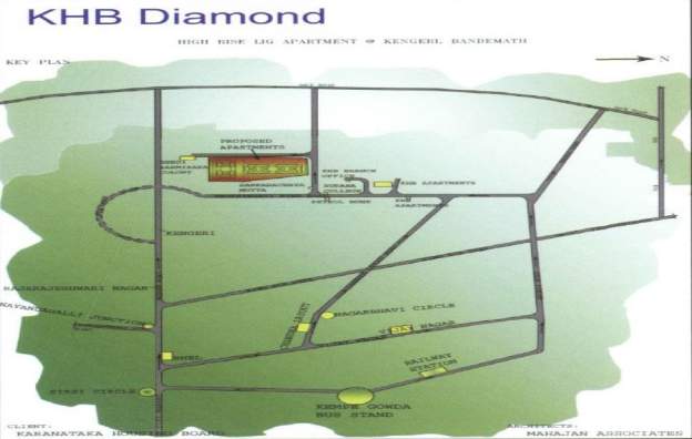  kengeri diamond Location Plan