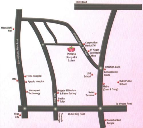  lotus Images for Location Plan of Rathna Lotus