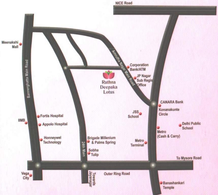  lotus Images for Location Plan of Rathna Lotus