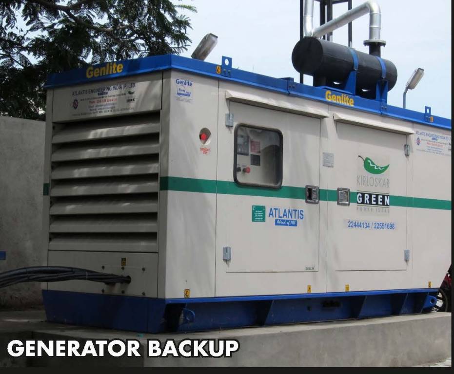  casa flora Power Backup