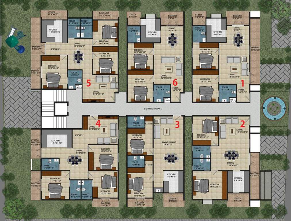 Images for Cluster Plan of Urbanest Regal