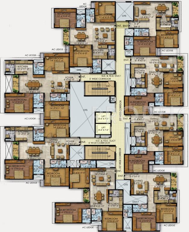 Images for Cluster Plan of Mahaveer Ranches Phase II