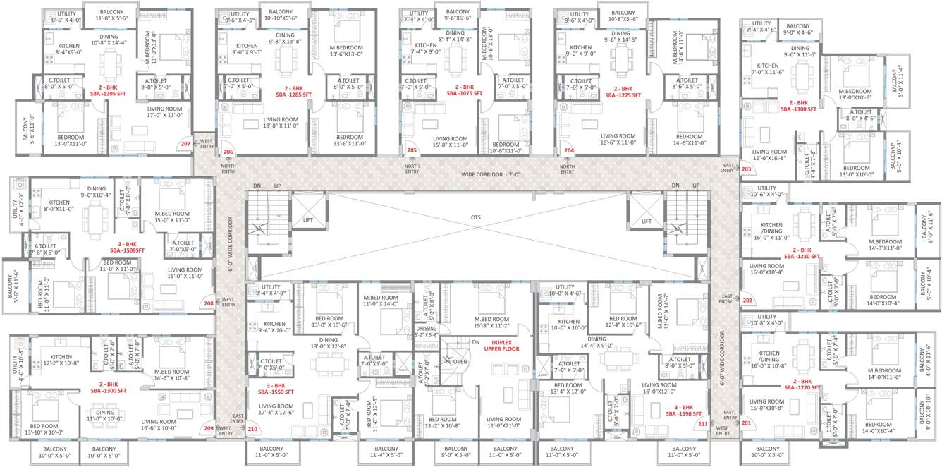 Images for Cluster Plan of Prominent LNS Prominent East Winds