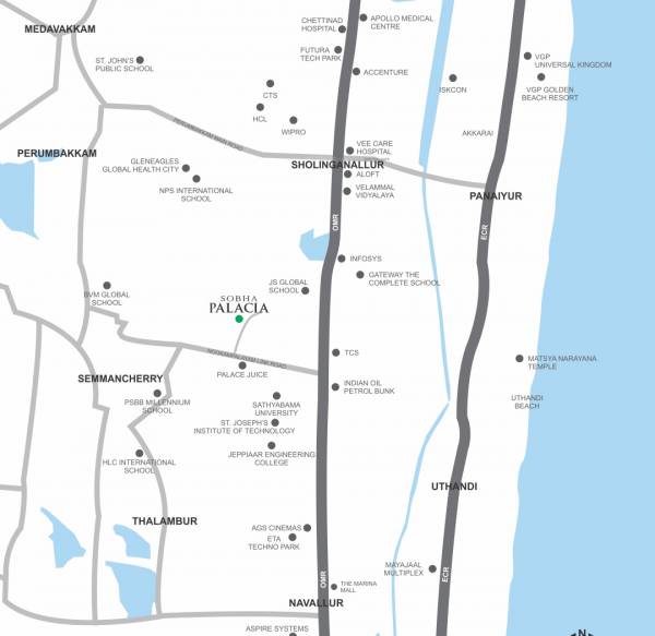 Images for Location Plan of Sobha Palacia