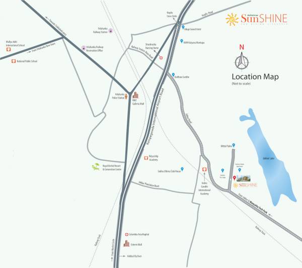  sunshine Location Plan