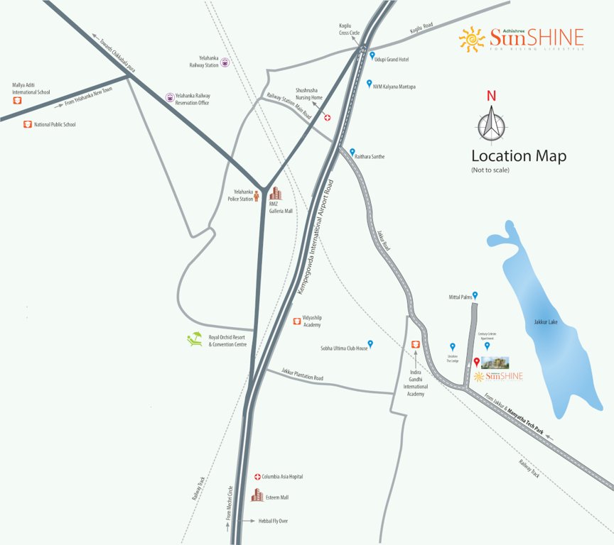  sunshine Location Plan