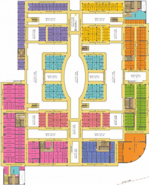 Images for Cluster Plan of Gaursons Gaur City Mall Images for Cluster Plan of Gaursons Gaur City Mall
