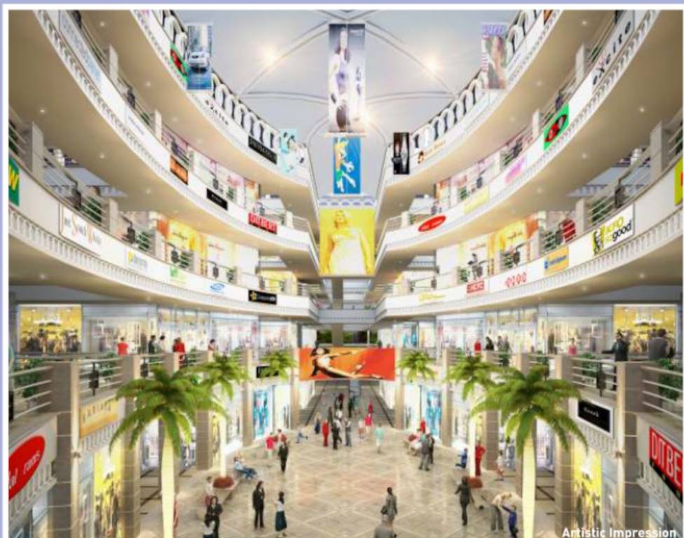  gaur city mall Elevation
