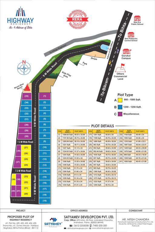  highway residency Layout Plan
