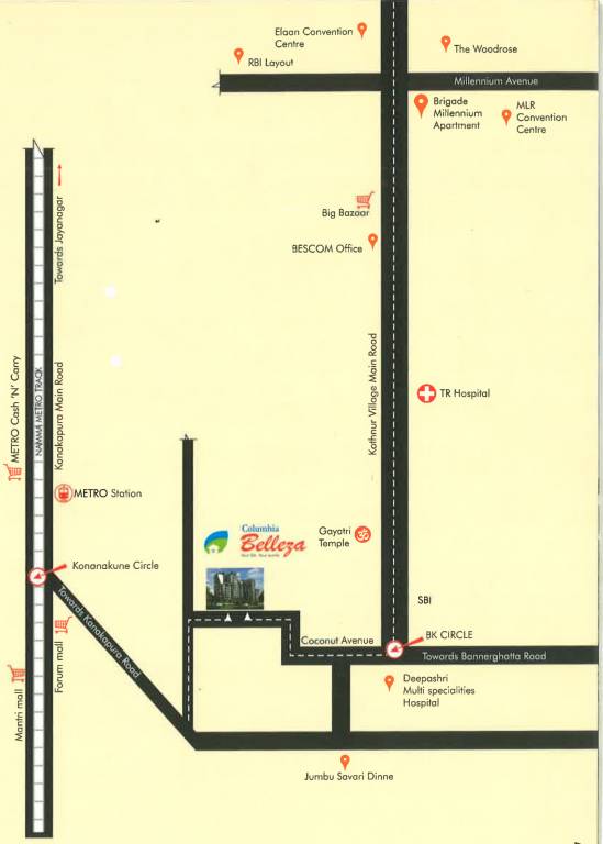  belleza Location Plan
