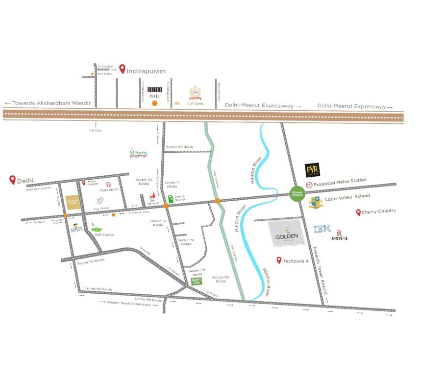  golden i commercial Location Plan