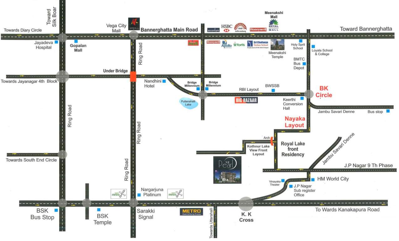  pearl Images for Location Plan of N R Pearl