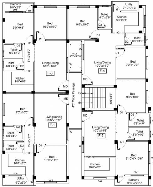Images for Cluster Plan of Thilaga Aarya