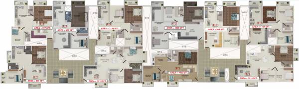 Images for Cluster Plan of OSNC Nandini Green Field