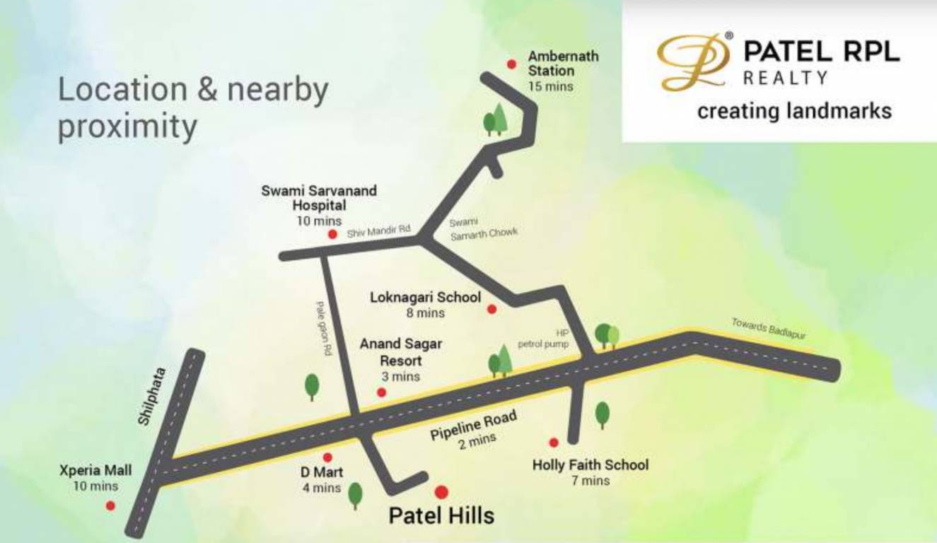  patel hills Location Plan