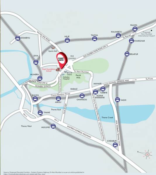  planet-north-phase-3 Location Plan
